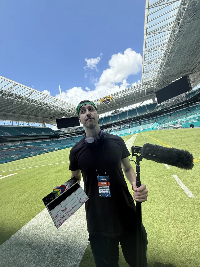 Mr Beast + The NFL BTS