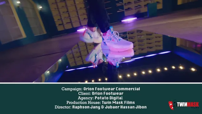 Orion footwear Commercial