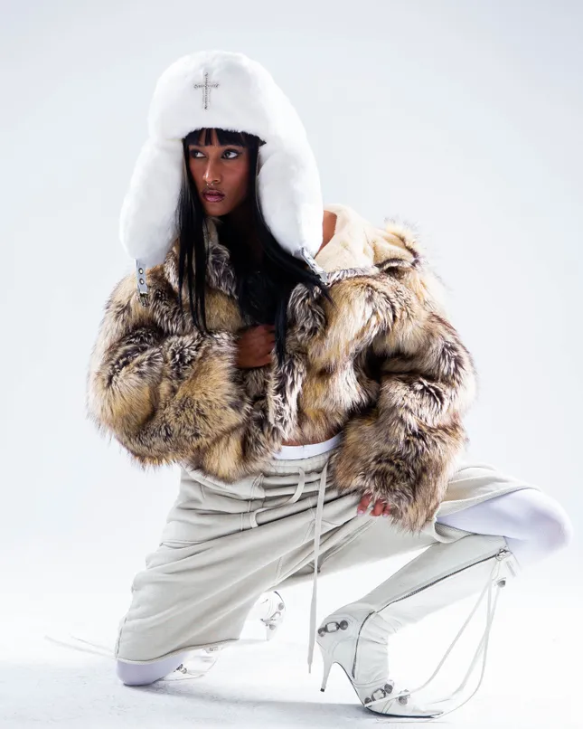 New work for Herman Winters. oversized trapper look two