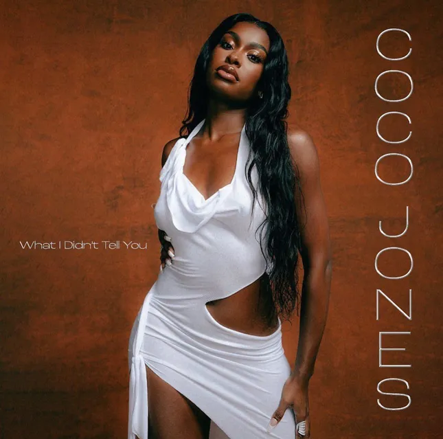 Type treatment for Coco Jones’ album cover