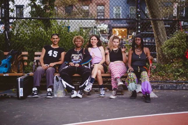 Tompkins Square Park Skaters for VFILES