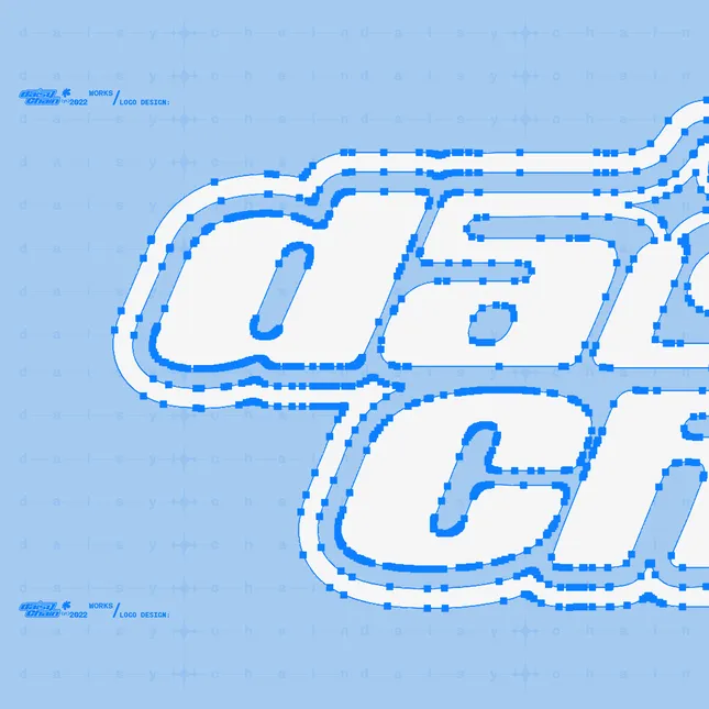 daisy chain, logo & logomark (yr.)2021