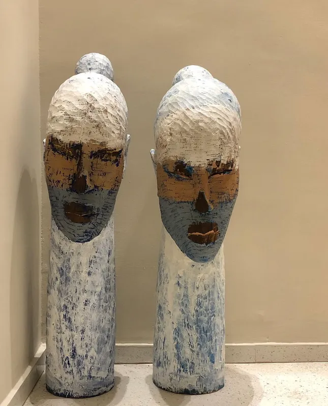 Saloon Blue Exhibition