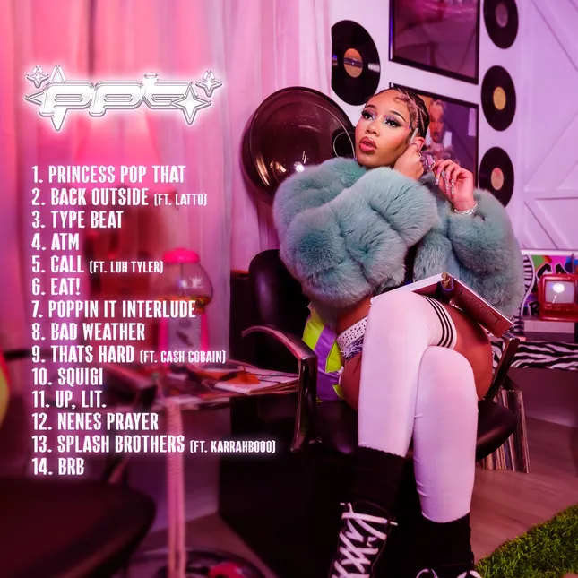 Anycia PPT Tracklist ( Back Cover )
