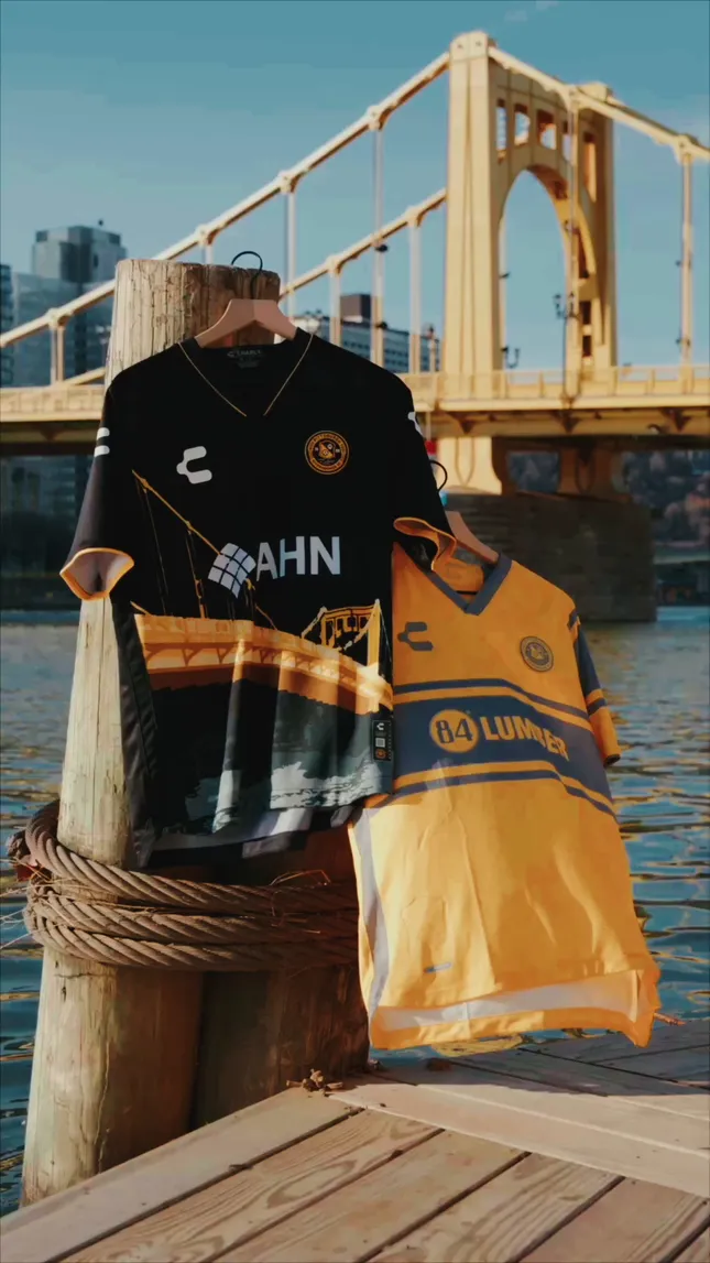Pittsburgh Riverhounds Jersey Reveal