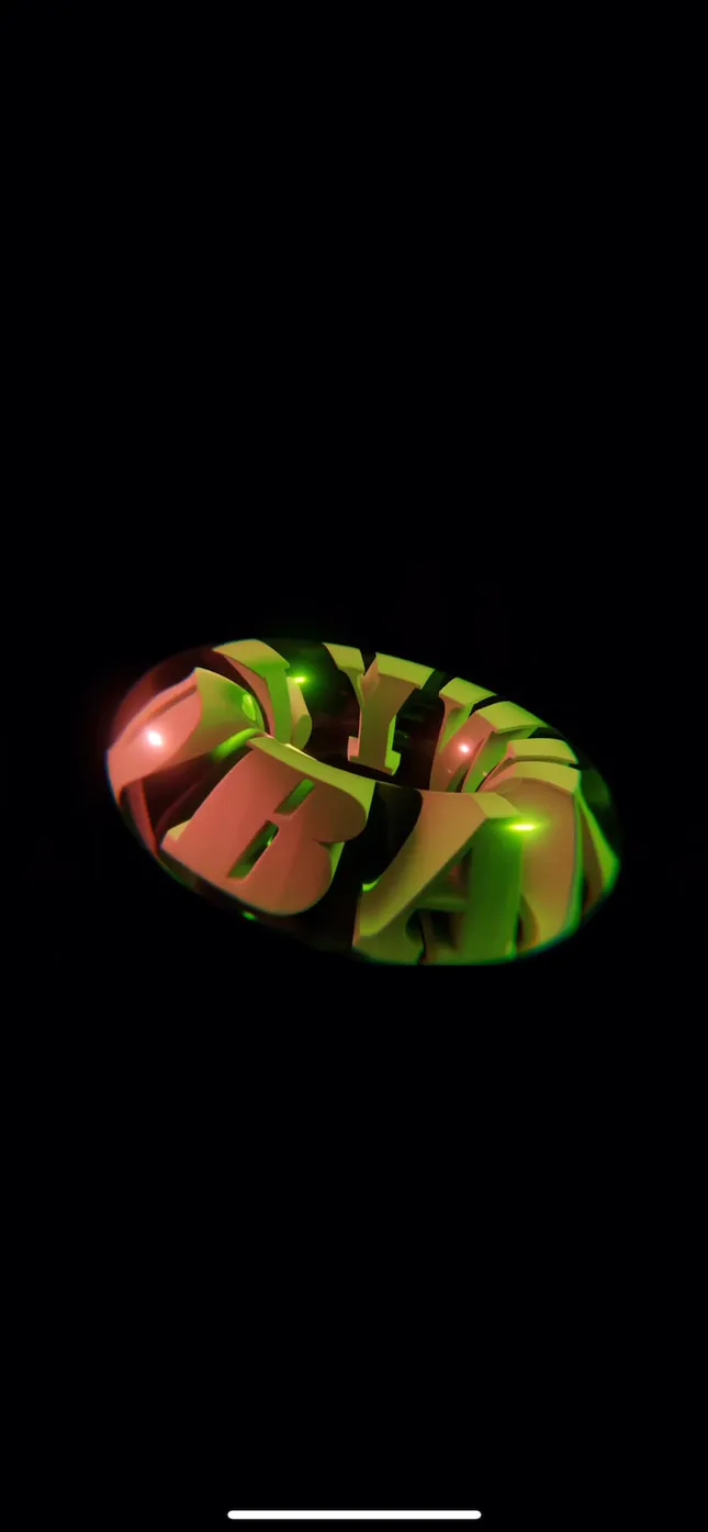 3D Logo Render : Spec