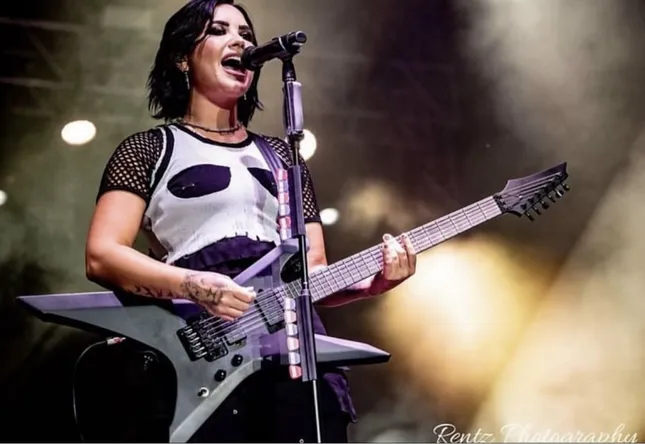 Demi Lovato At Wonderbus Festival