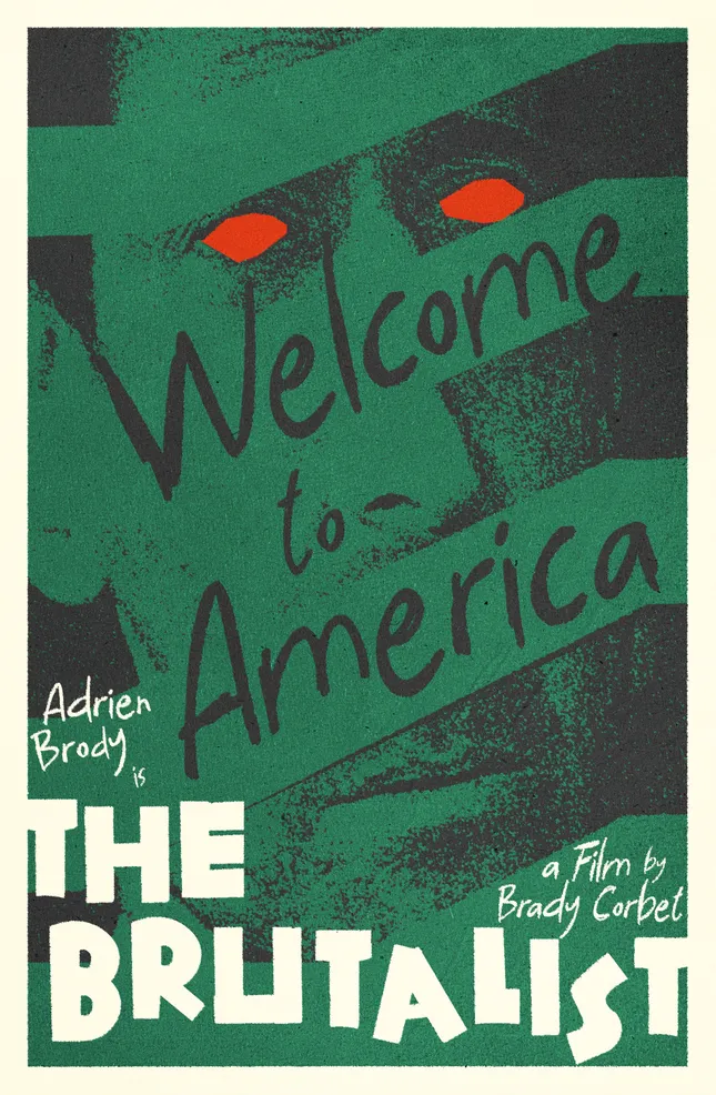 "The Brutalist" Movie Poster