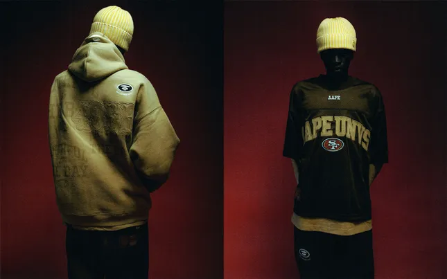 AAPE x NFL + AAPE x Alpha Industries