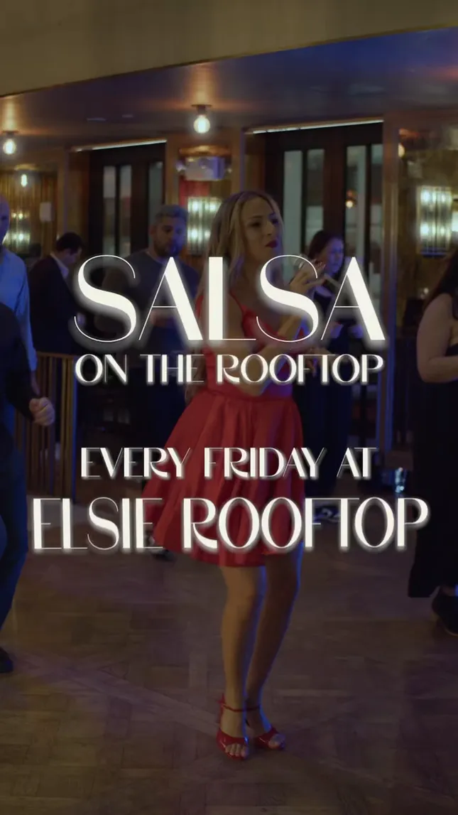 Social Media content for Elsie Rooftop NYC