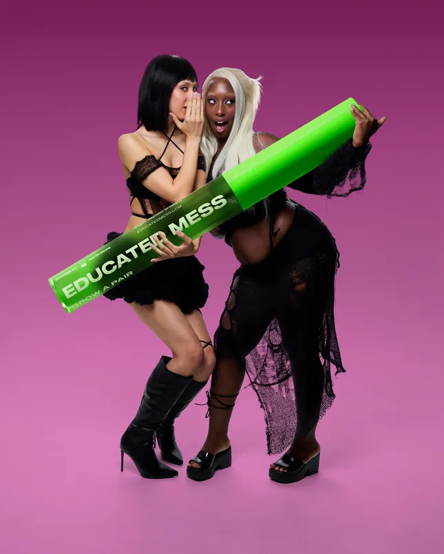 Grow A Pair Campaign for Educated Mess