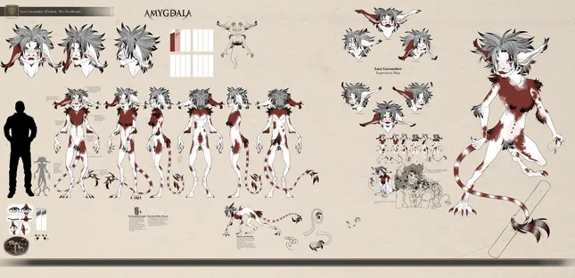 Lucy Lacemaker Character Design WIP