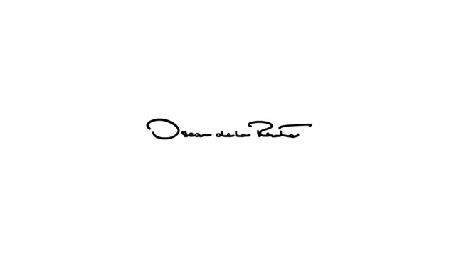Oscar de la Renta - S22 Editorial Campaign