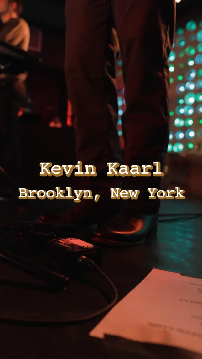 Kevin Kaarl in Brooklyn, New York