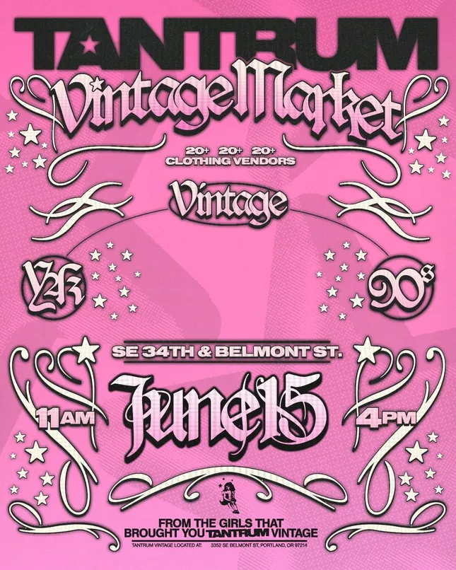 Tantrum Flea Market [Flyer]