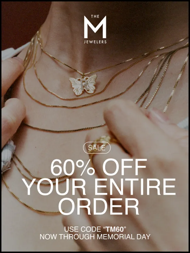 The M Jewelers - SMS & E-mail Designs