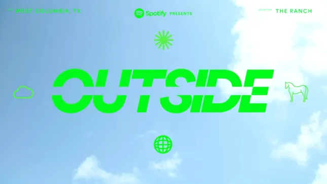 Spotify “Outside”: Season 2