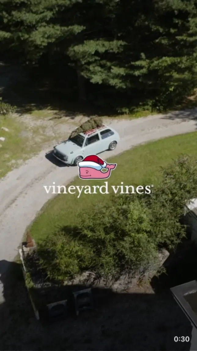 1989 Nissan Pao Featured in Vineyard Vines Holiday Campaign