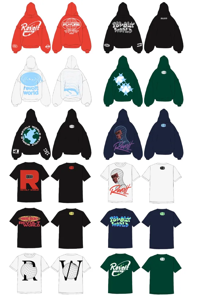 Revolt World merchandise