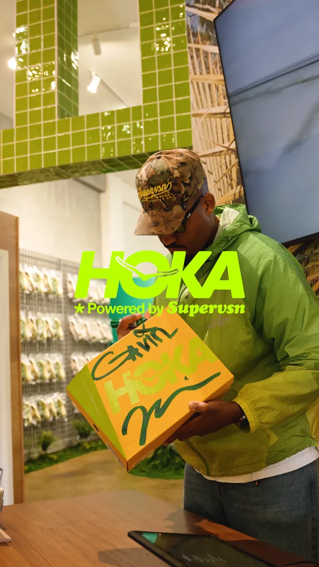 Hoka x Supervsn Space Launch Day