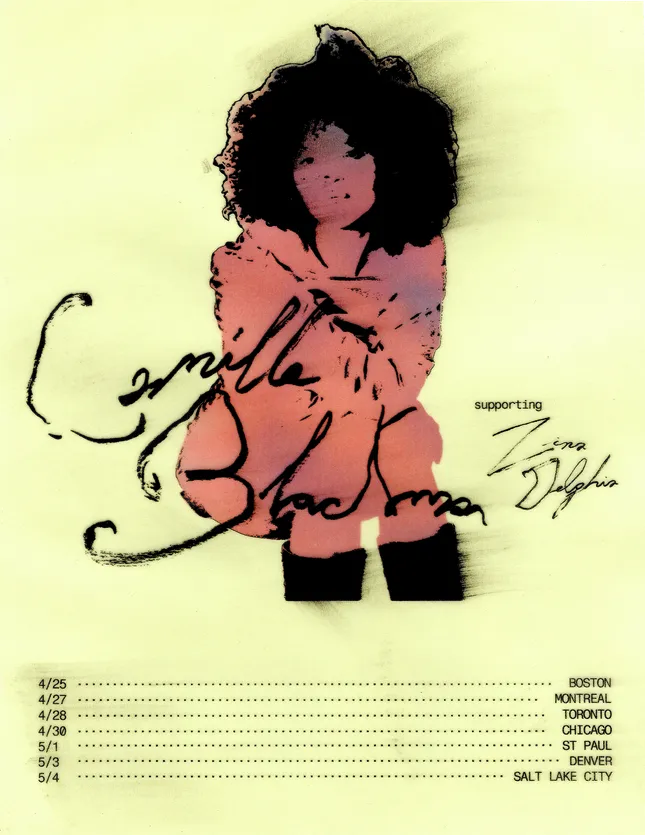 camille blackman - in support of Zina Delphia