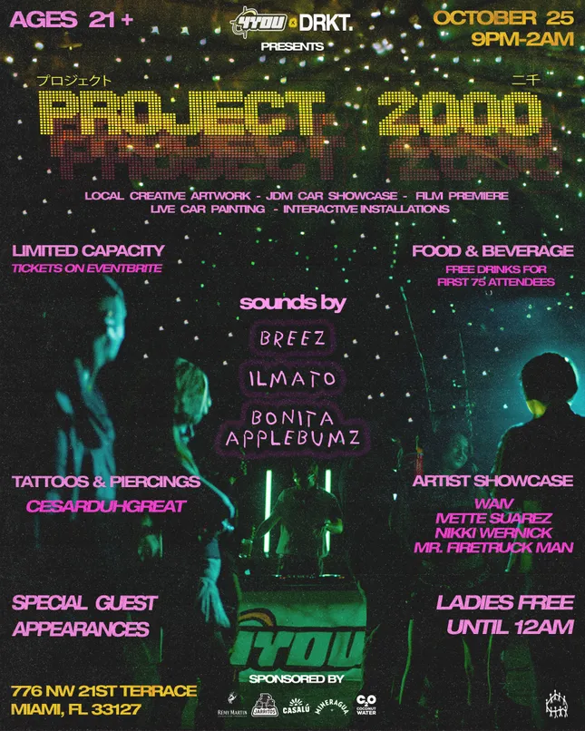 PROJECT 2000 - Event Flyer