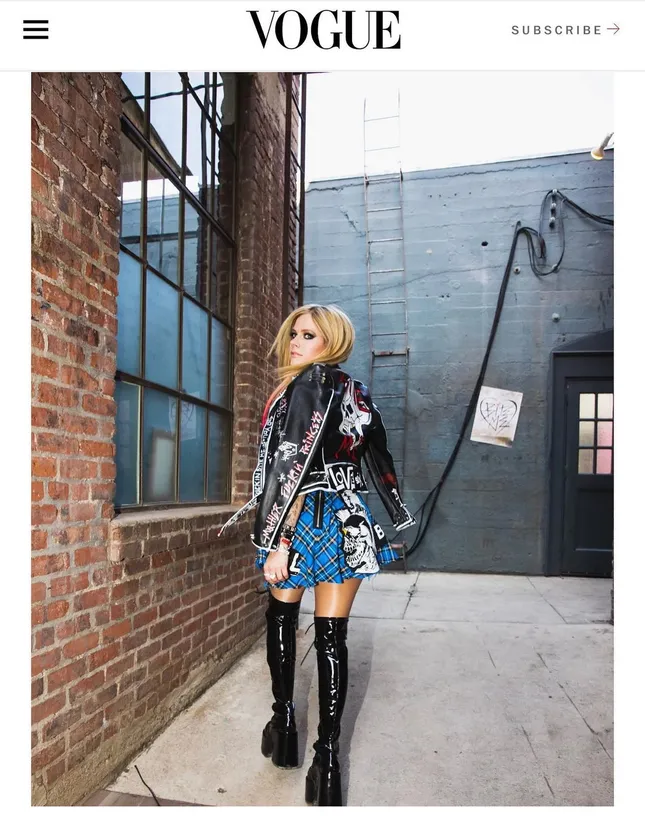 Avril Lavigne - Tour Promo Photography
