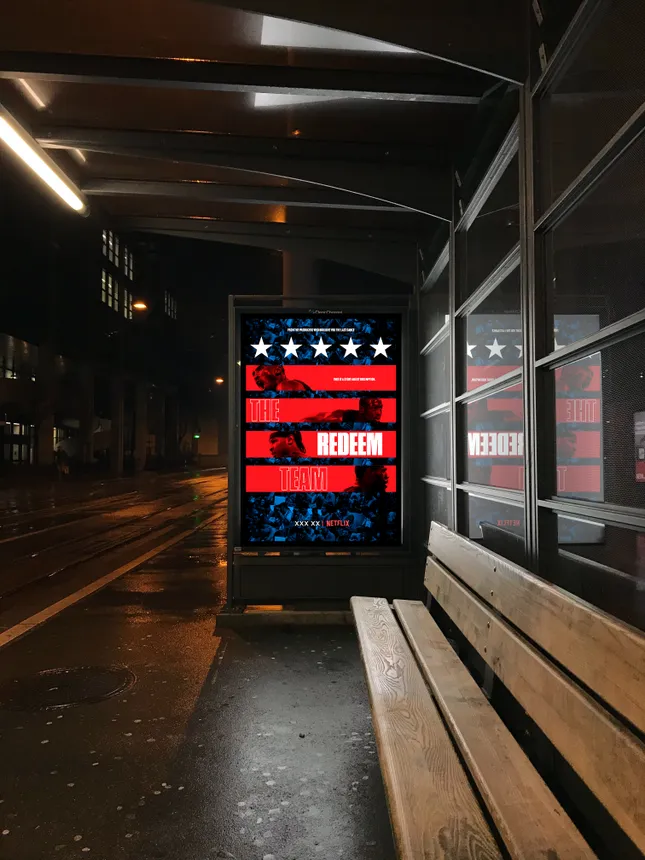 Redeem Team (Key Art Design for Netflix)