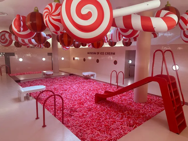 NYC, Austin, and Miami Museum of Ice Cream Christmas Installations
