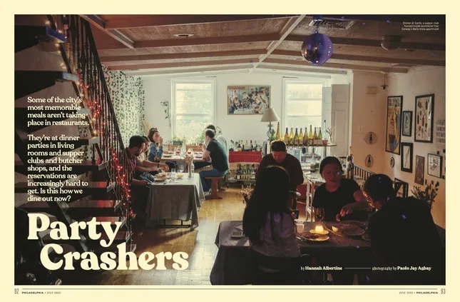 PhillyMag: Party Crashers Tearsheet