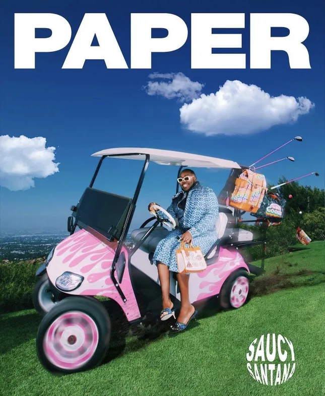 Paper Magazine x Saucy Santana