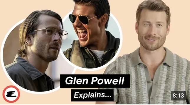 Glen Powell for Esquire