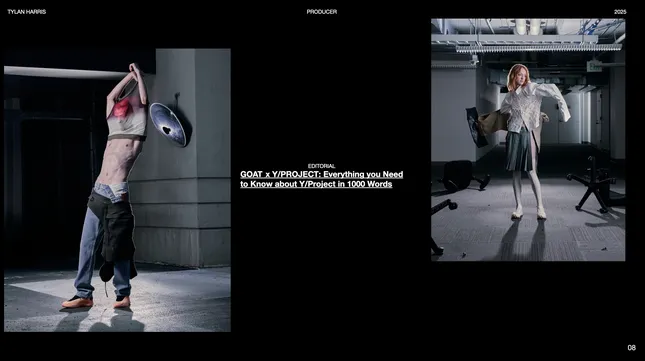 GOAT x Y/Project: Deconstruction Campaign