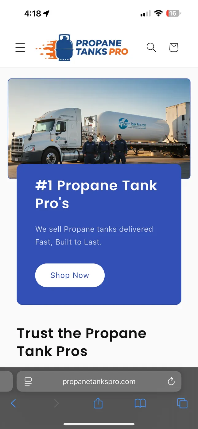 Propane Tanks website