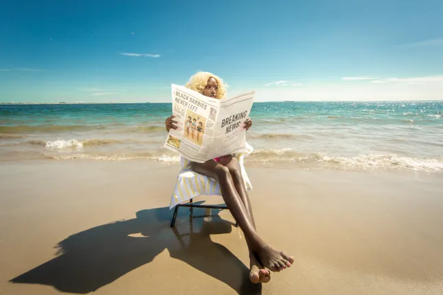 Black Barbie Beach Day