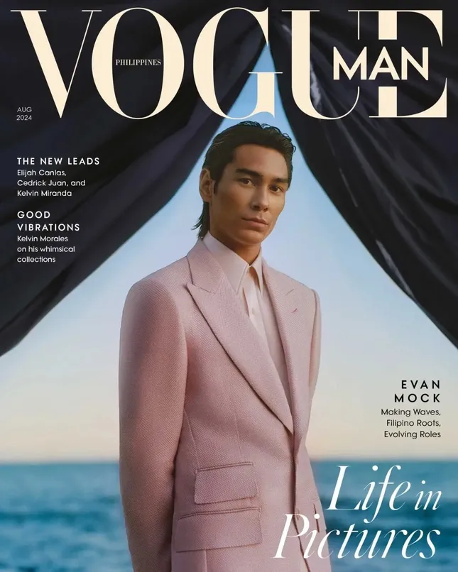 Evan Mock for Vogue Man Philippines, August 2024 Issue