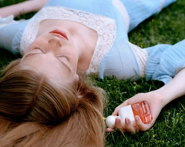 Boy Smells Coco Cream Photoshoot