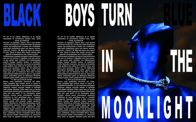 Concept magazine spreads