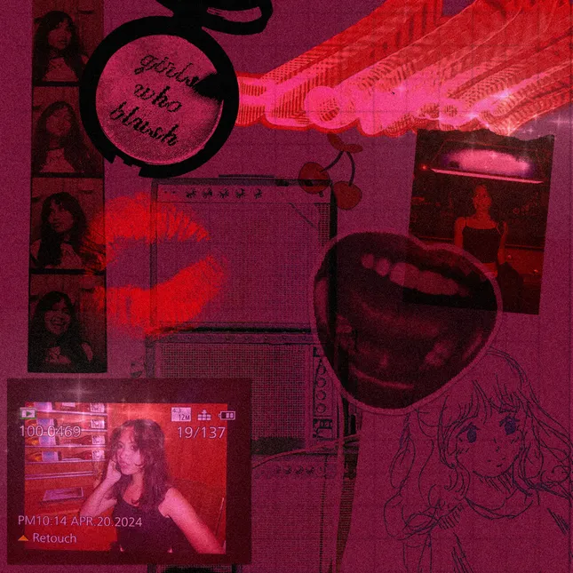 Bianca Salinas - girls who blush EP Cover