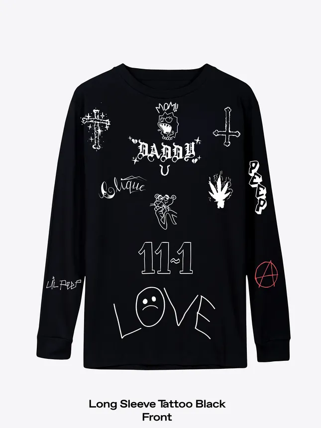 LIL PEEP Memorial, Unused Merch Design.