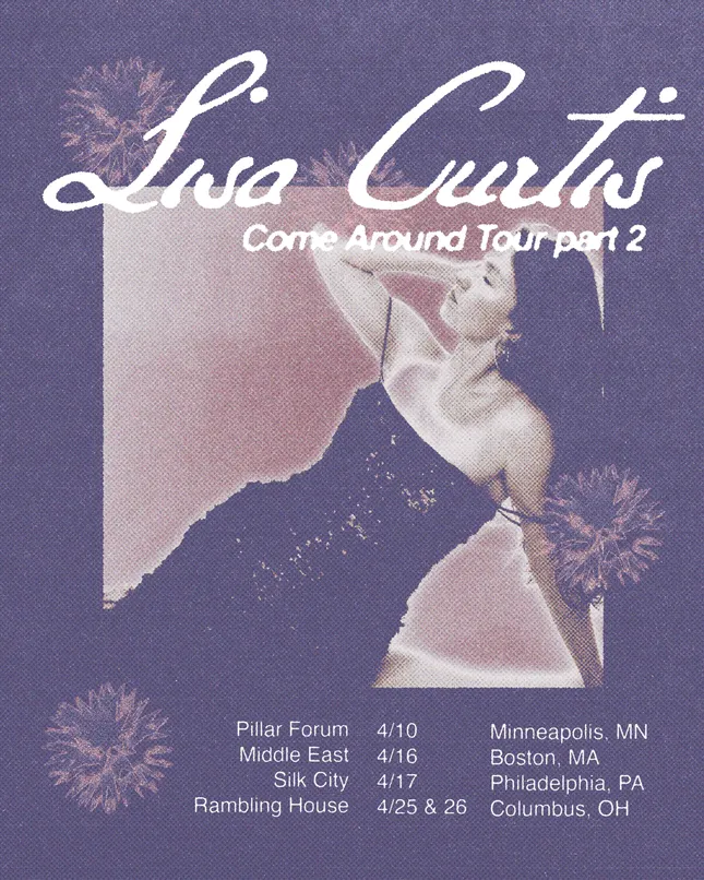 Tour Poster for Lisa Curtis