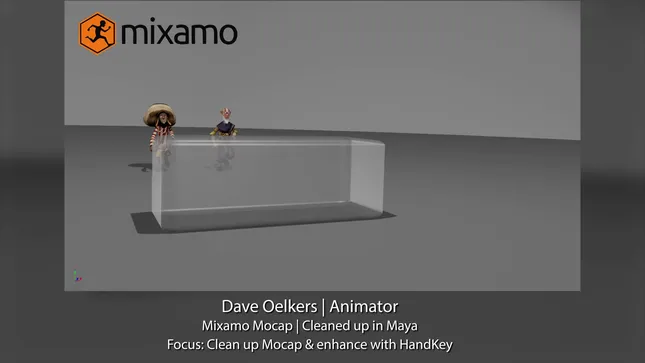Mixamo Motion Capture Clean up