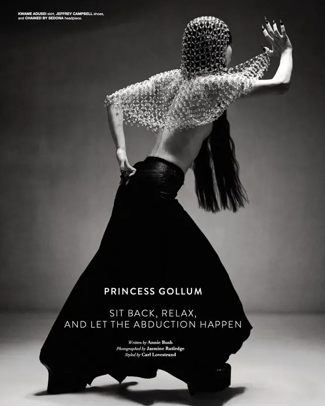 Princess Gollum for Flaunt Mag
