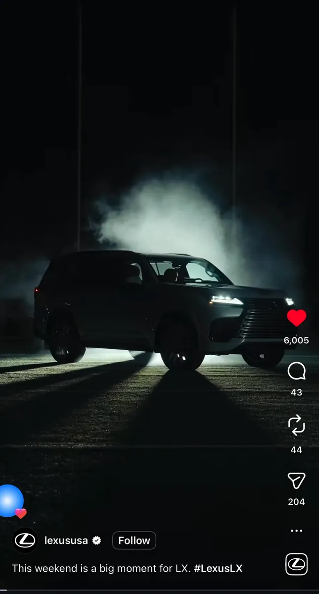 Lexus LX Super Bowl Reel