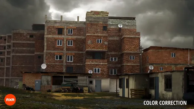 Tenement Society - CGI STAGE Environment Render
