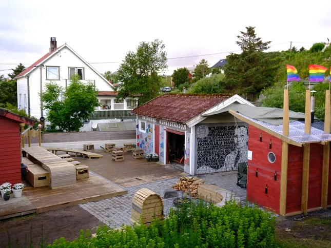 Community Space in Traena, Norway