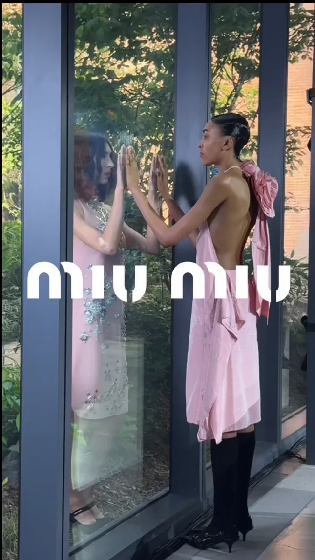 Mobile videography MiuMiu event