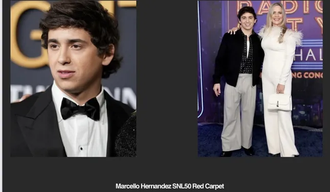 Marcello Hernandez x SNL50 Red Carpet