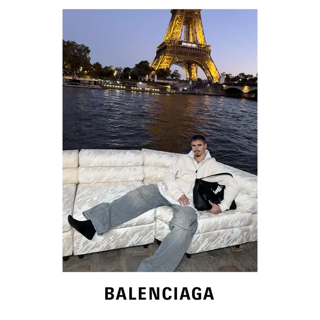This is a Balenciaga Campaign by Juergen Teller