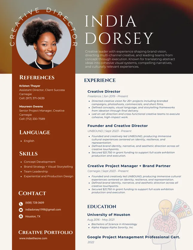 Resume + Cover Letter